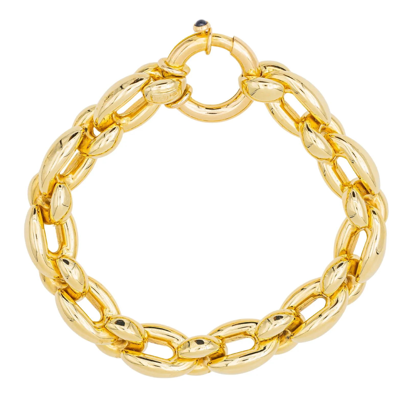 Caplain Saint André Bracelet Or jaune Saphir sold by 58 Facettes product image thumbnail 3