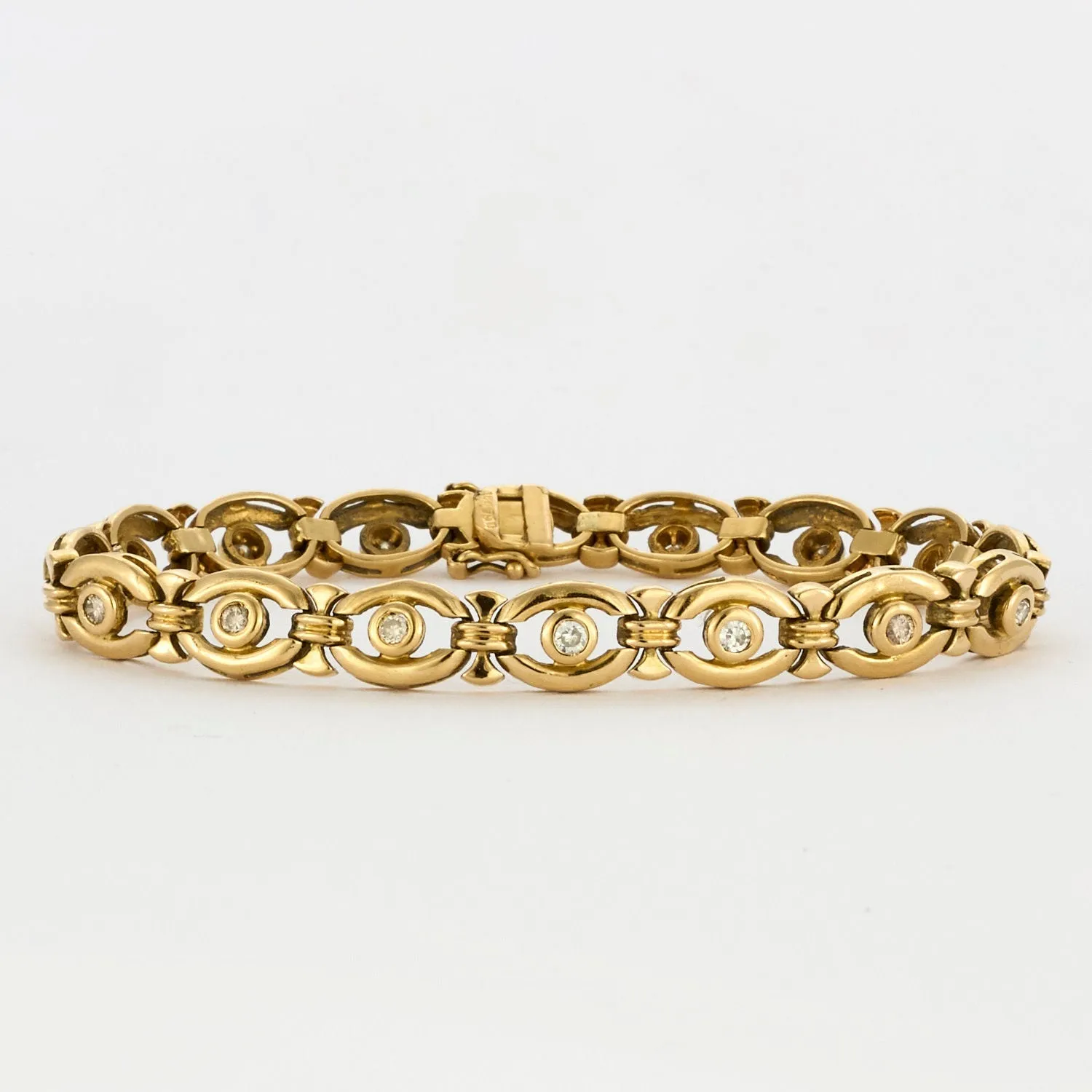 Bracelet or jaune diamants sold by 58 Facettes product image thumbnail 2