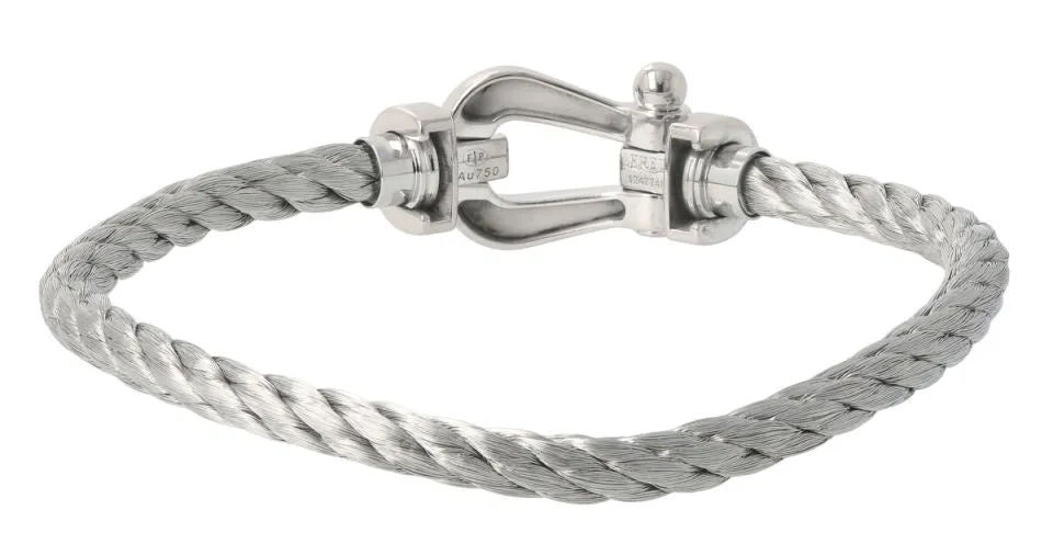 FRED - Bracelet force 10 or blanc sold by 58 Facettes product image thumbnail 2