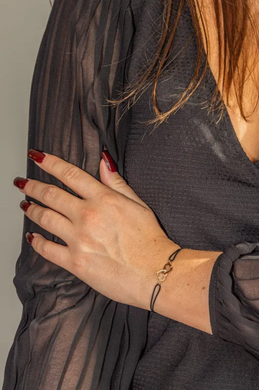 Dinh Van Bracelet Double coeurs Or rose sold by 58 Facettes