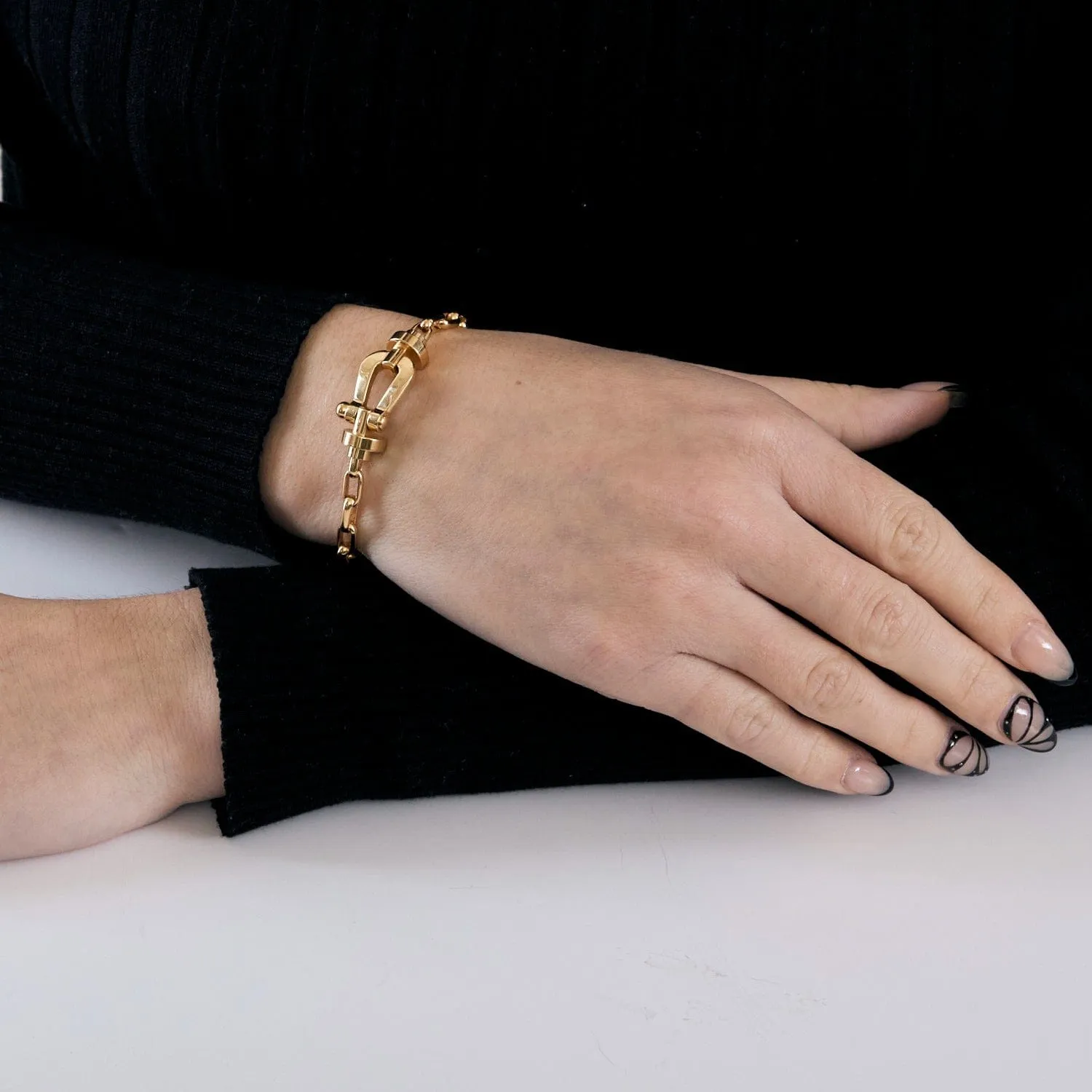 FRED - FORCE 10 - Bracelet souple en Or rose sold by 58 Facettes product image thumbnail 2