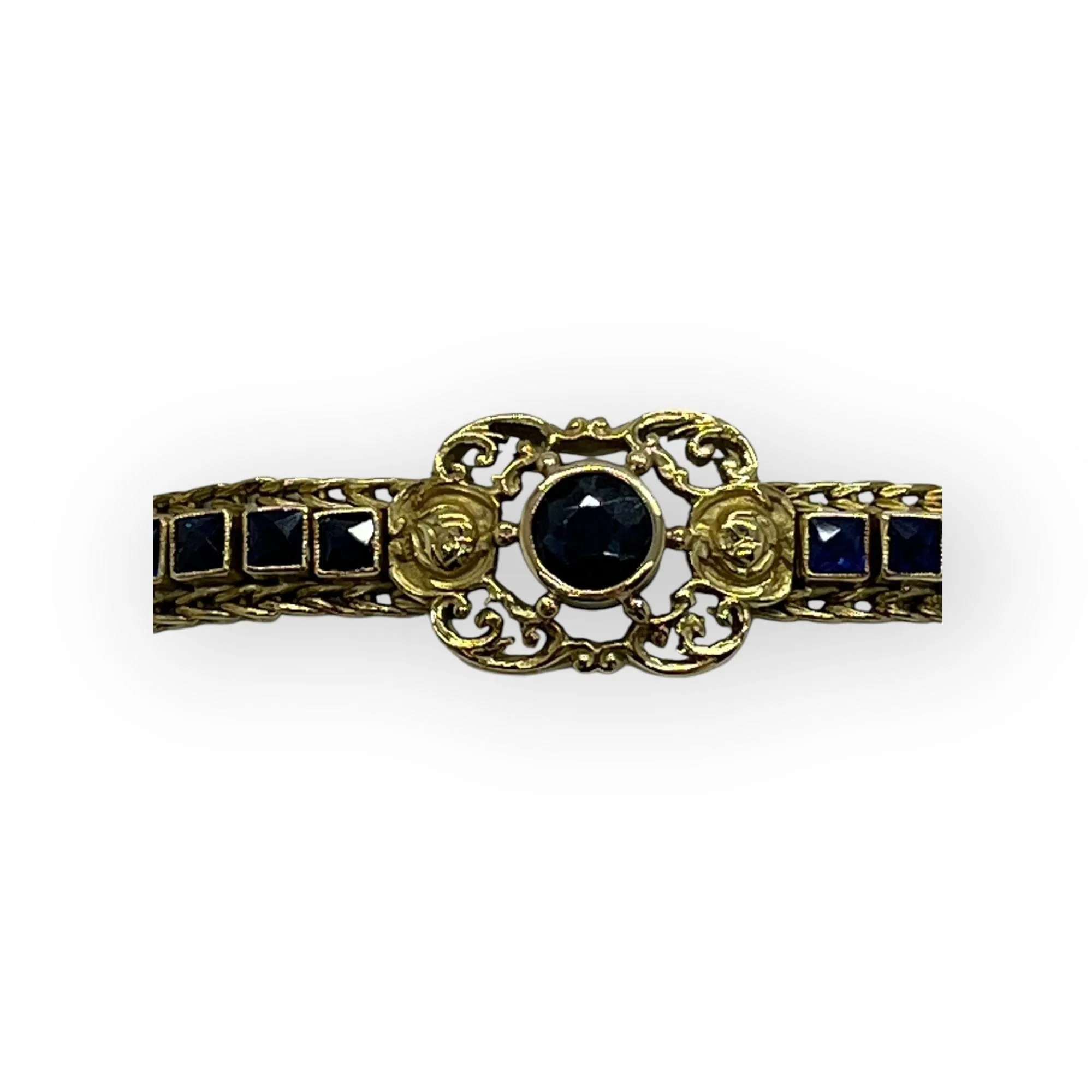 Bracelet spinelles bleus sold by 58 Facettes product image thumbnail 4