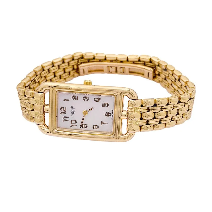 Montre Hermès, "Cape Cod Nantucket", or jaune. sold by 58 Facettes product image thumbnail 2