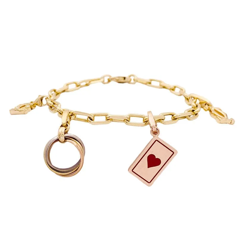 Bracelet Cartier breloques. sold by 58 Facettes
