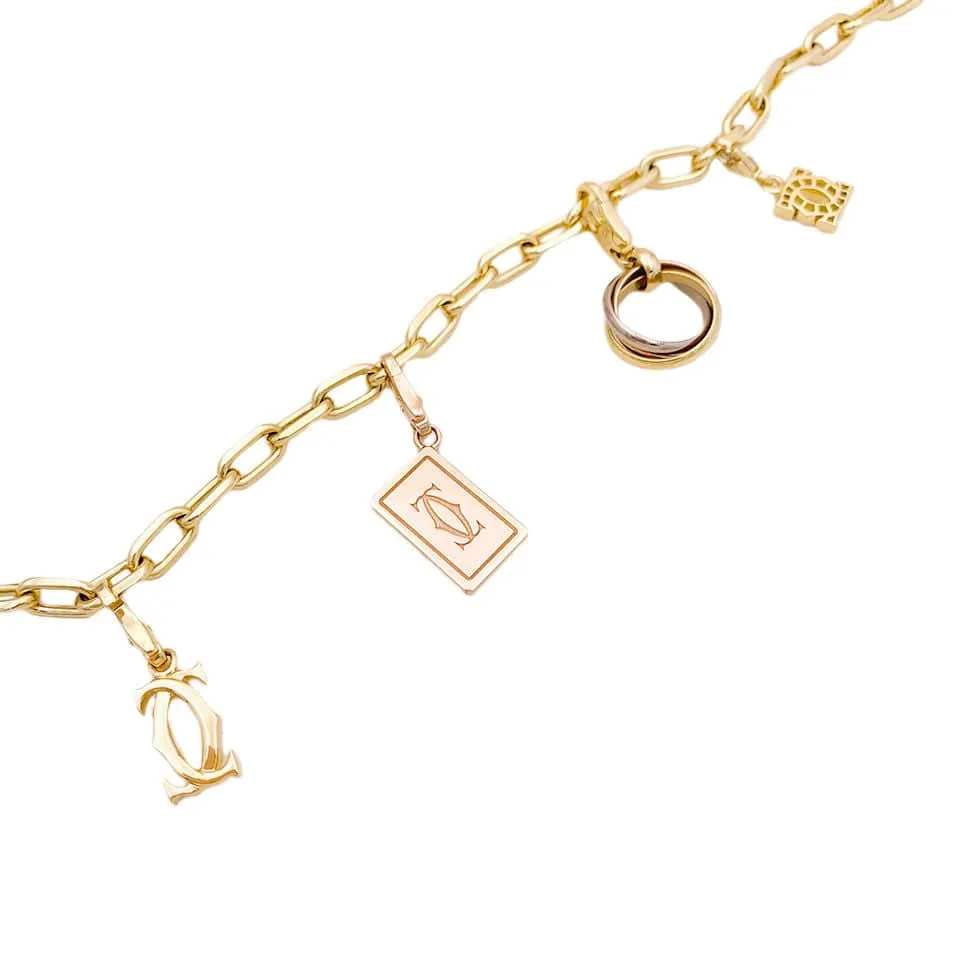Bracelet Cartier breloques. sold by 58 Facettes product image thumbnail 5