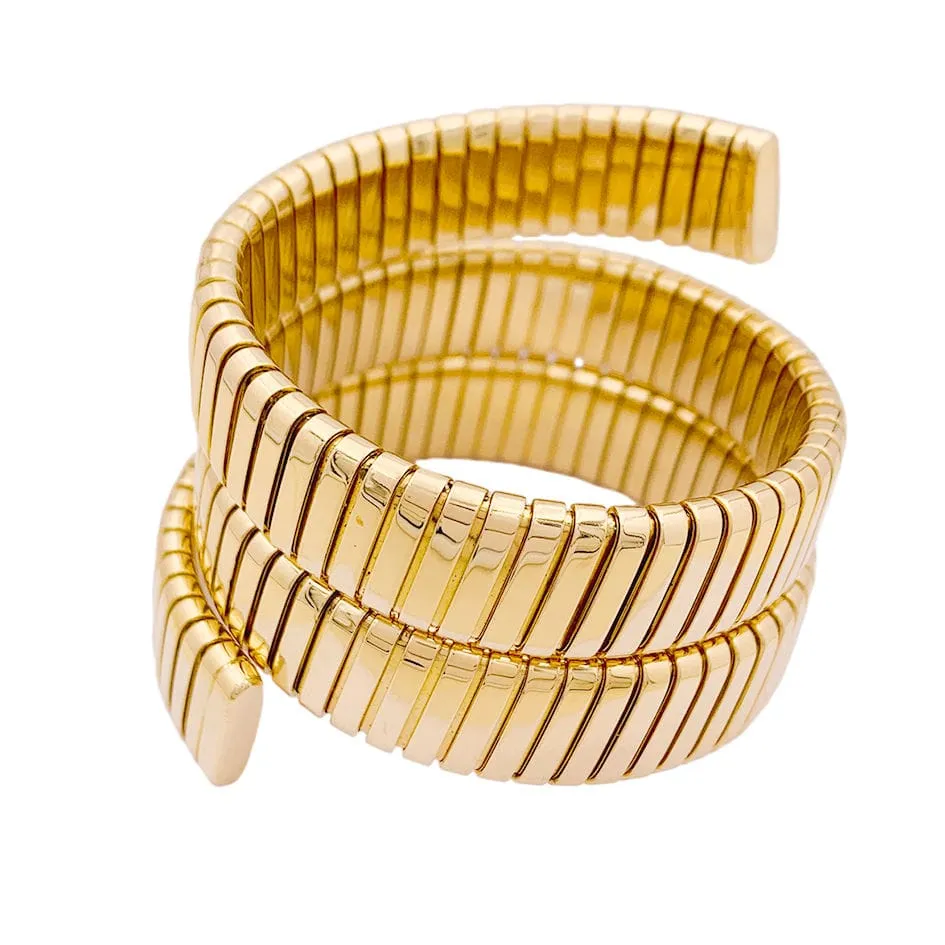 Bracelet Bulgari, "Tubogas", or jaune. sold by 58 Facettes product image thumbnail 3