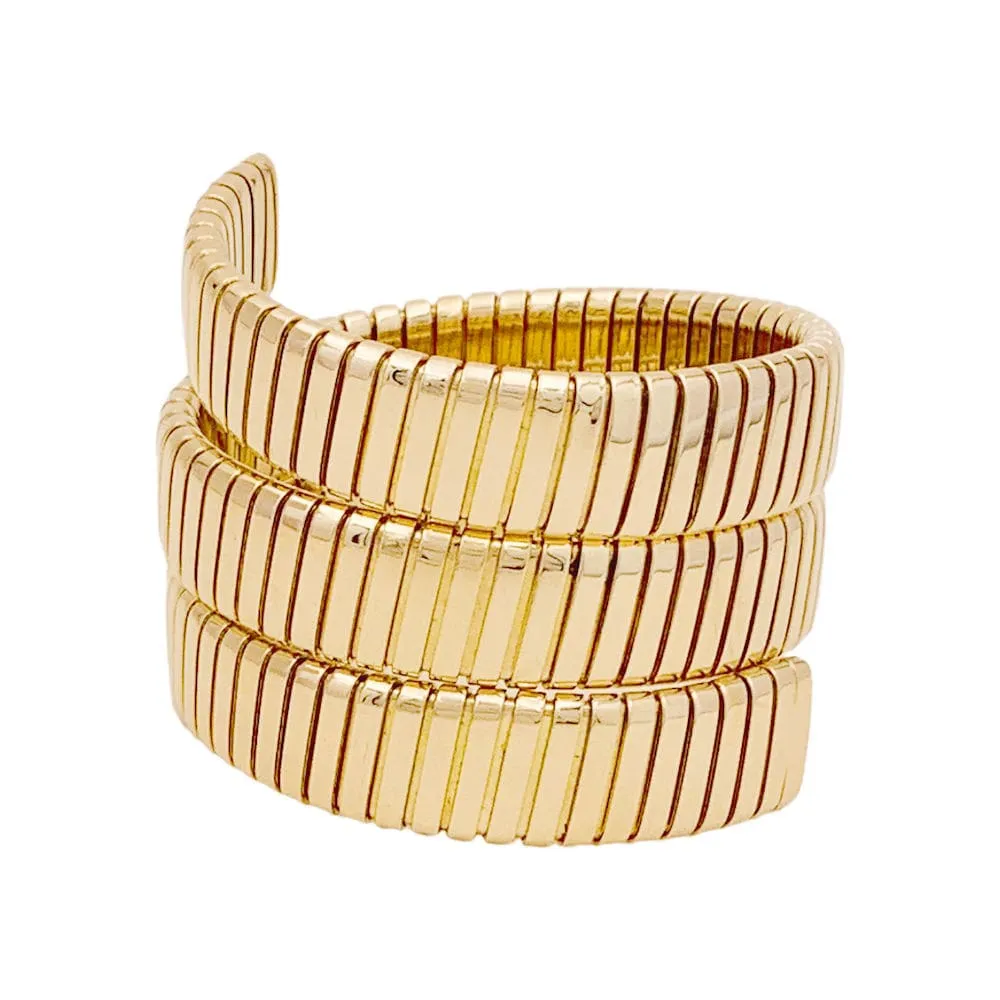 Bracelet Bulgari, "Tubogas", or jaune. sold by 58 Facettes