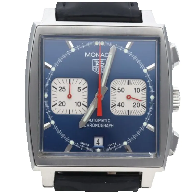 Tag Heuer Montre Monaco Chronograph sold by 58 Facettes