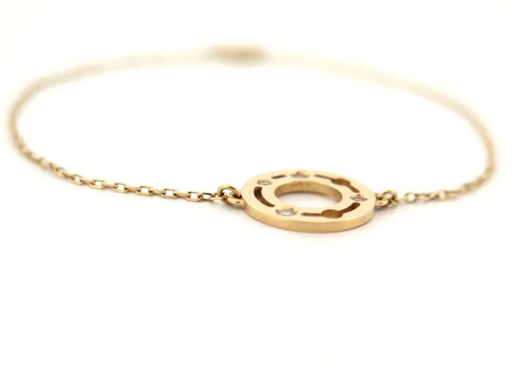 bracelet DINH VAN pulse en or jaune sold by 58 Facettes product image thumbnail 2