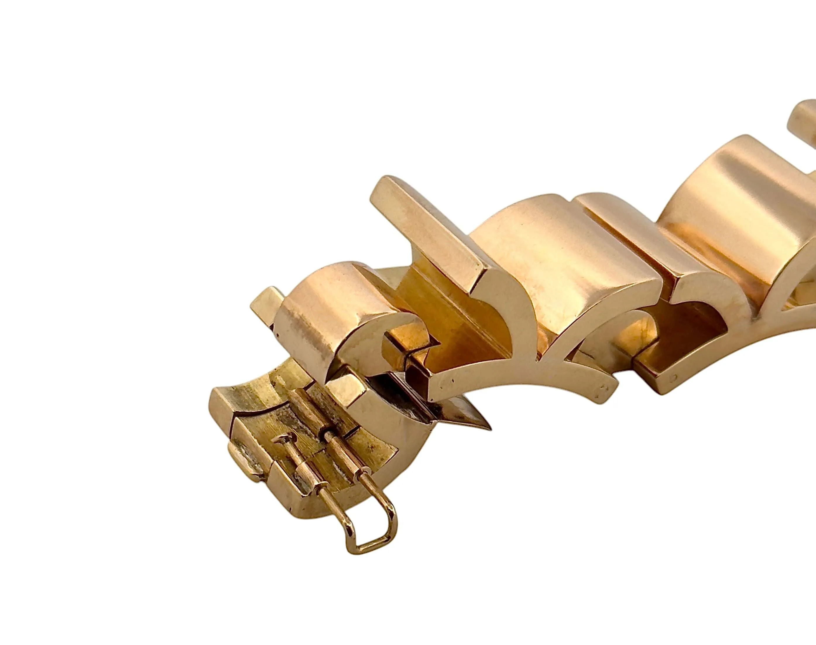 Bracelet Tank vintage or jaune sold by 58 Facettes product image thumbnail 4