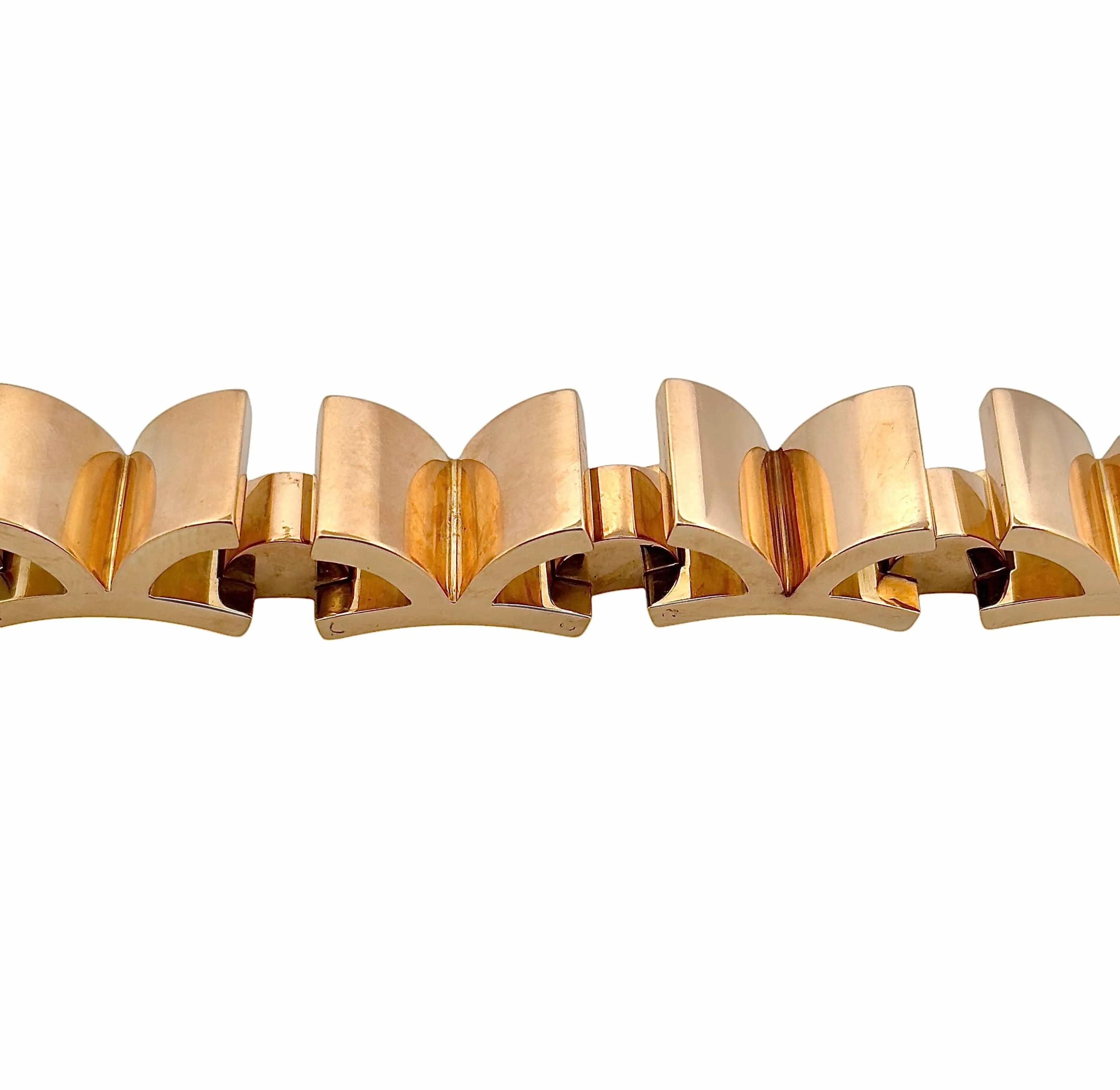 Bracelet Tank vintage or jaune sold by 58 Facettes product image thumbnail 5