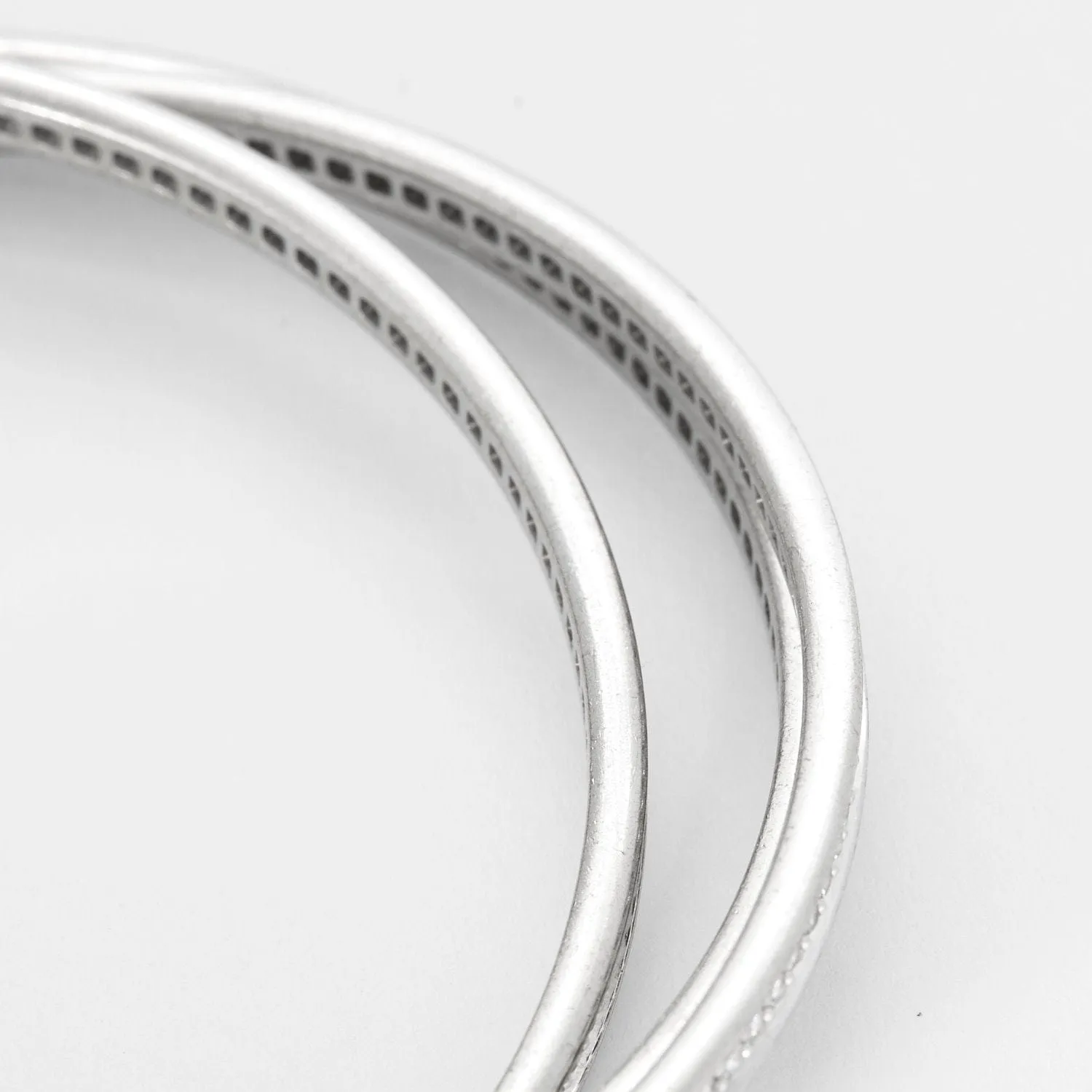 Cartier Trinity - Bracelet en or blanc 18 carats et diamants sold by 58 Facettes product image thumbnail 4