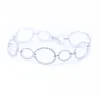 Bracelet en or blanc et diamants sold by 58 Facettes