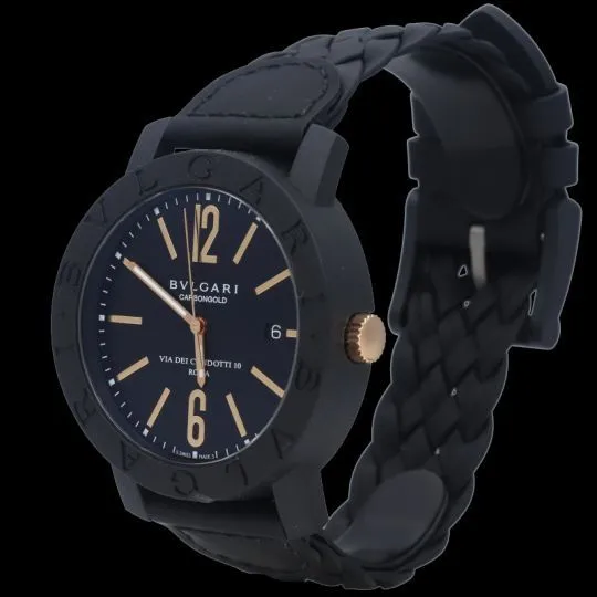Bulgari Montre Carbongold sold by 58 Facettes product image thumbnail 4