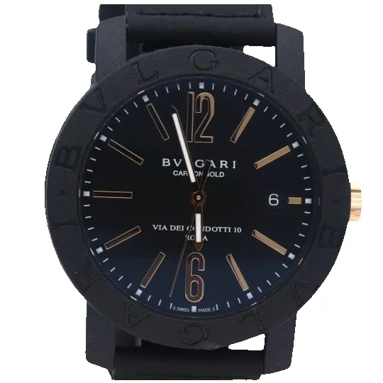 Bulgari Montre Carbongold sold by 58 Facettes