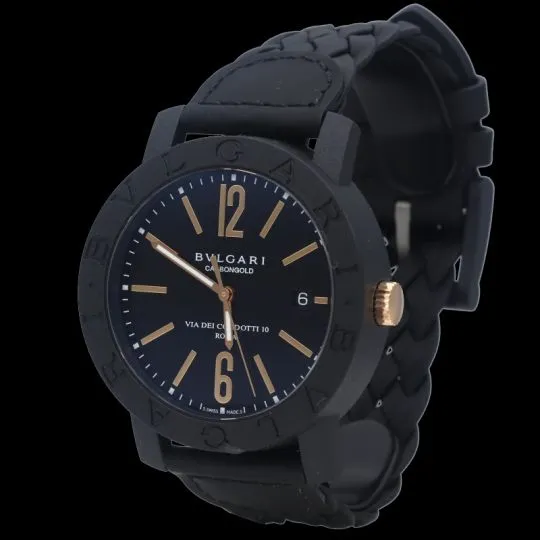 Bulgari Montre Carbongold sold by 58 Facettes product image thumbnail 3