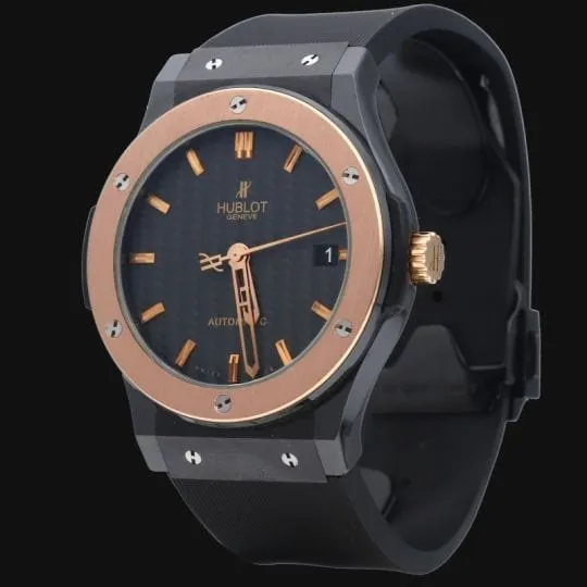Hublot Montre Classic Fusion 45 Ceramic King Gold sold by 58 Facettes product image thumbnail 3