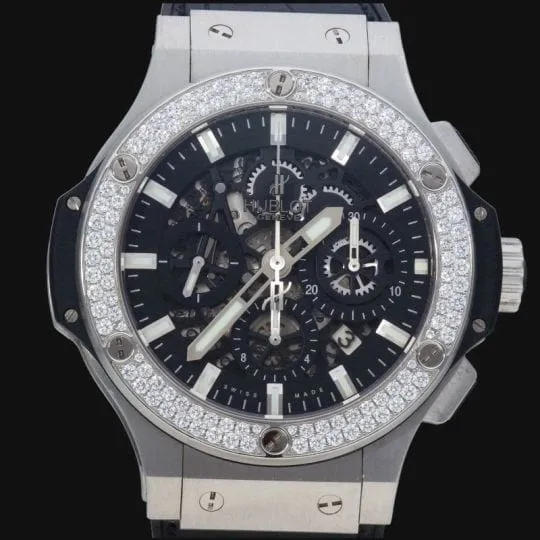 Hublot Montre Big Bang 44 Chronograph Diamonds sold by 58 Facettes product image thumbnail 2