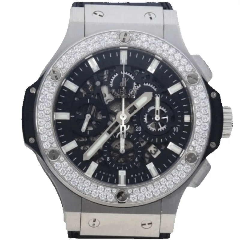 Hublot Montre Big Bang 44 Chronograph Diamonds sold by 58 Facettes