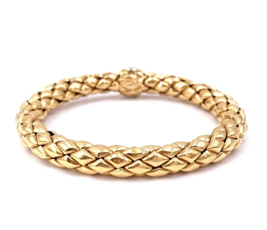 Chimento - Bracciale Stretch in oro rosa made by 58 Facettes