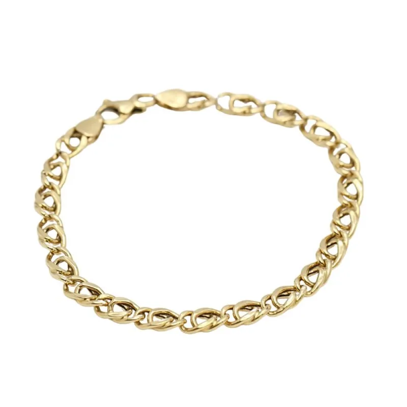 bracelet oeil d'oiseau en or jaune sold by 58 Facettes