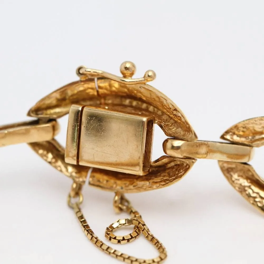 bracelet à maillons ovales en or jaune sold by 58 Facettes product image thumbnail 3