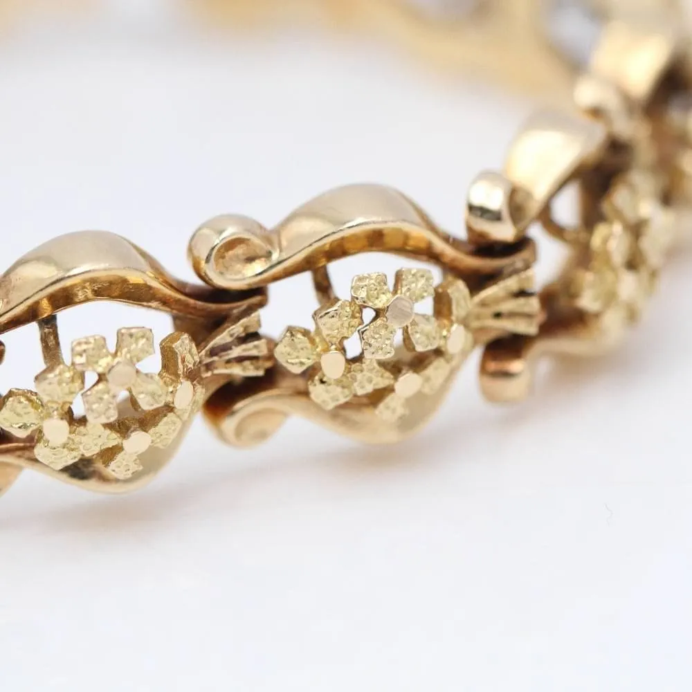 bracelet en or de style vintage sold by 58 Facettes product image thumbnail 3