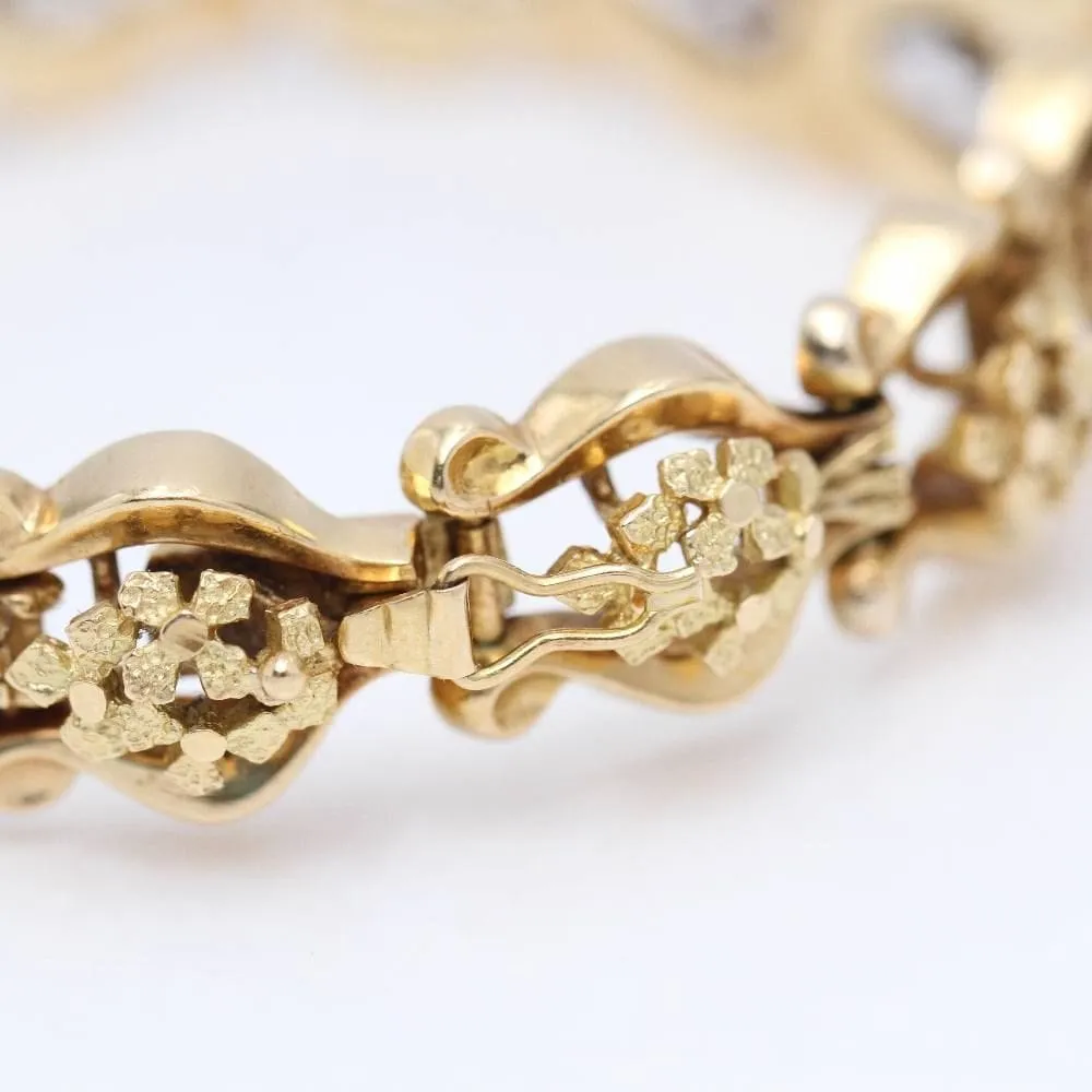 bracelet en or de style vintage sold by 58 Facettes product image thumbnail 4