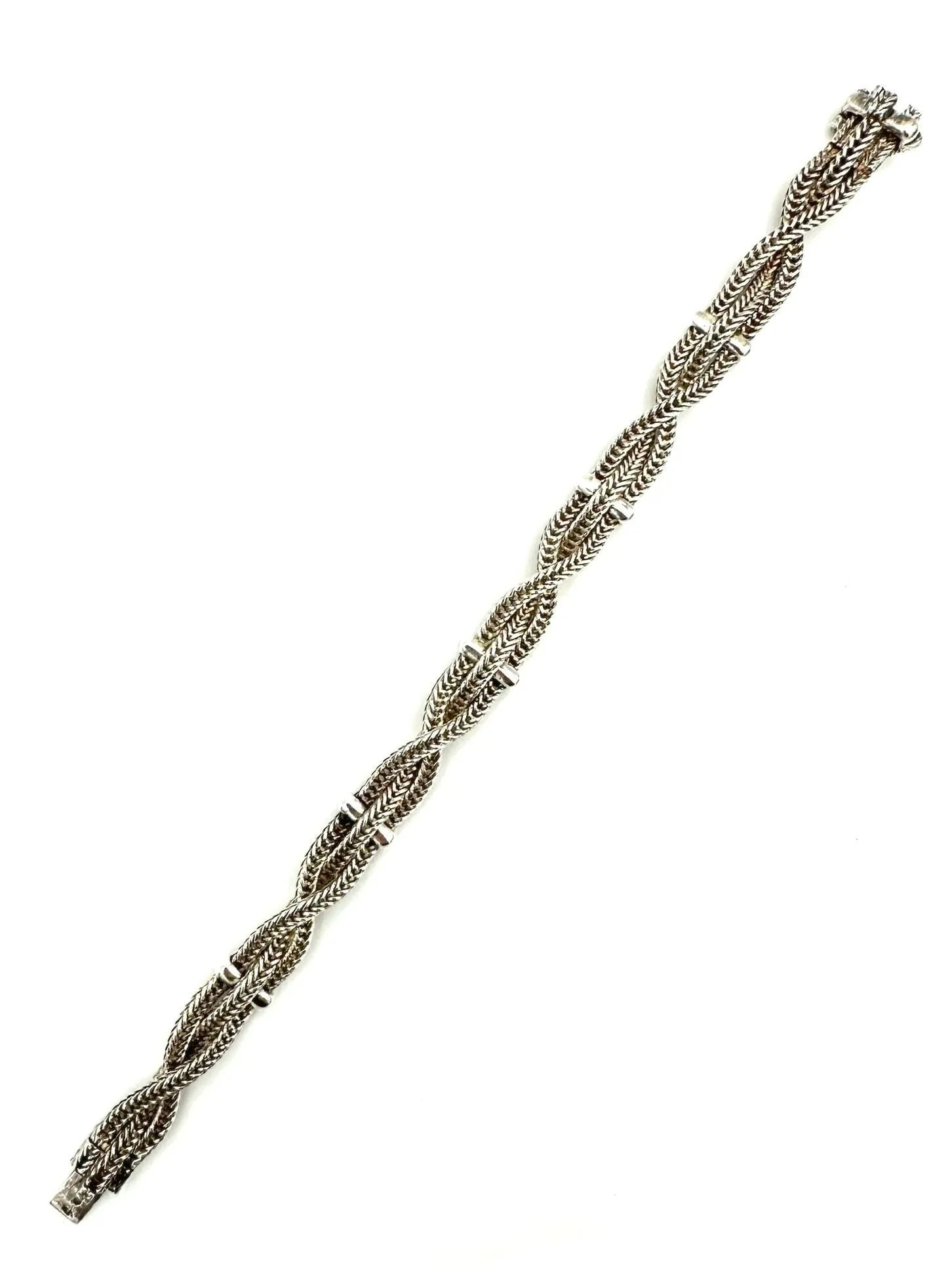 HERMES. Bracelet vintage argent 800/00 sold by 58 Facettes product image thumbnail 4
