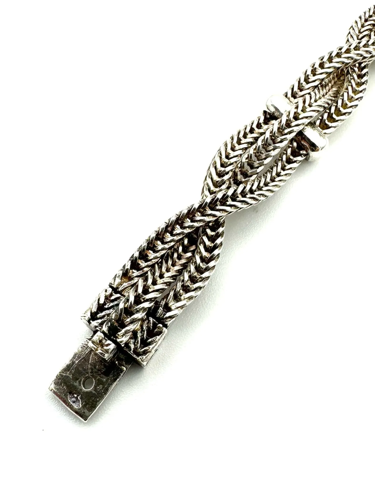 HERMES. Bracelet vintage argent 800/00 sold by 58 Facettes product image thumbnail 5