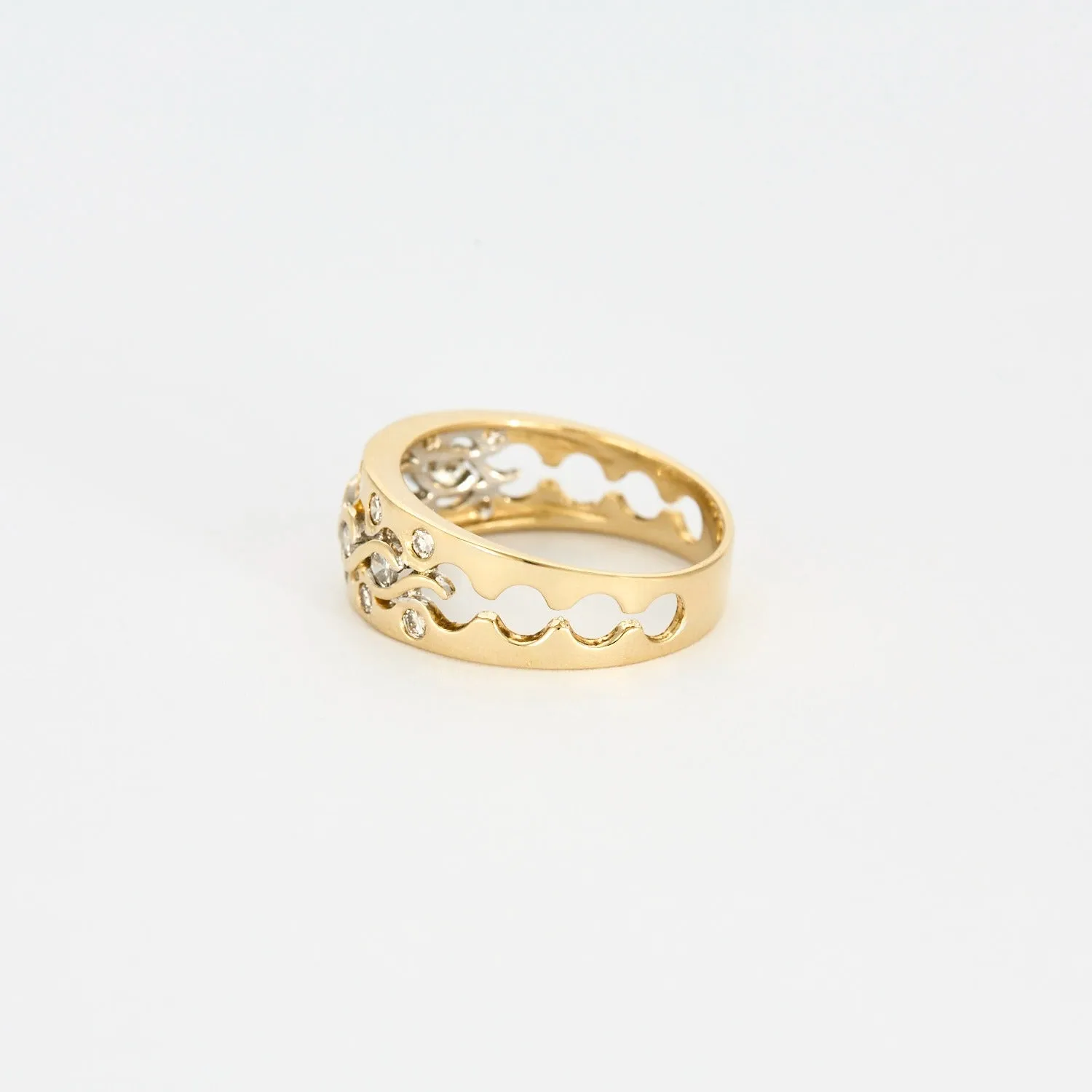 Bague Or jaune et Diamants sold by 58 Facettes product image thumbnail 4