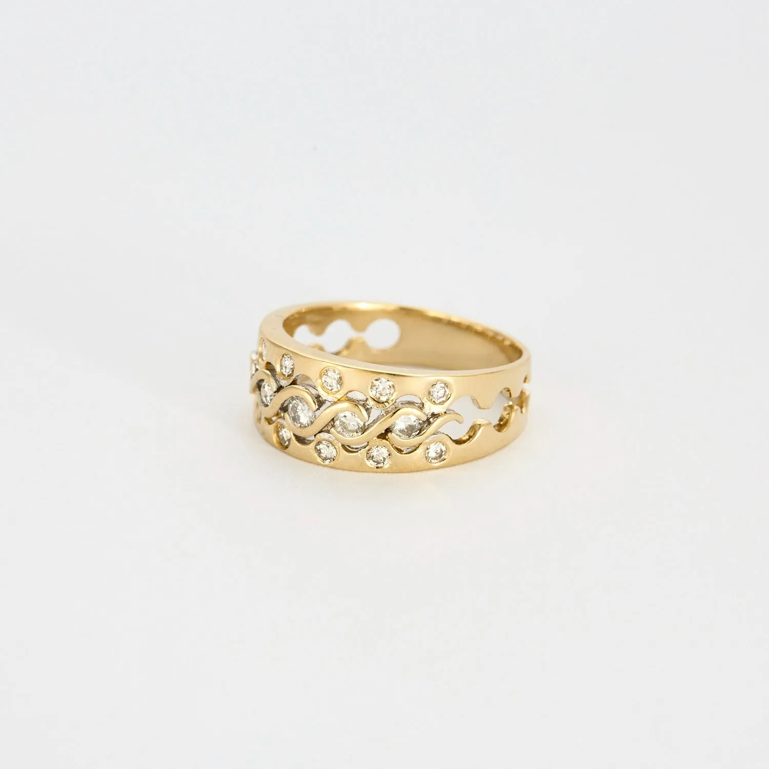 Bague Or jaune et Diamants sold by 58 Facettes product image thumbnail 3