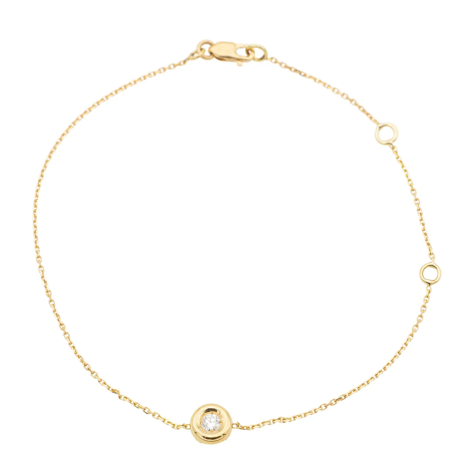 Bracelet Or jaune Diamant sold by 58 Facettes