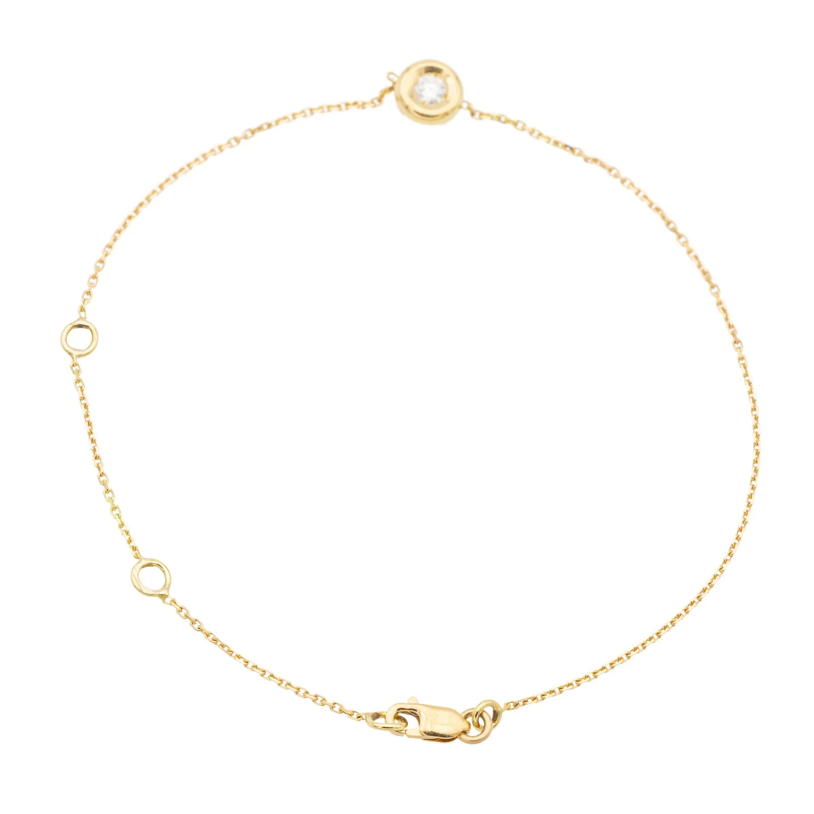 Bracelet Or jaune Diamant sold by 58 Facettes product image thumbnail 3