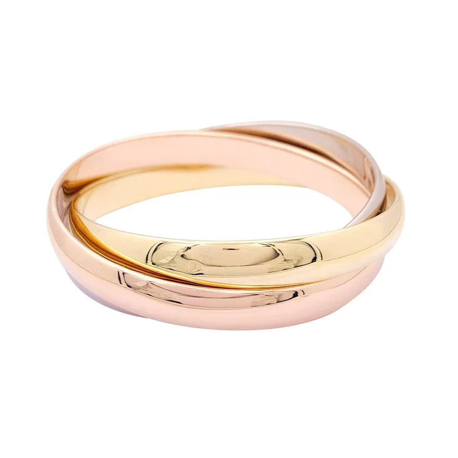 Bracelet Cartier, "Trinity", 3 ors. sold by 58 Facettes product image thumbnail 2