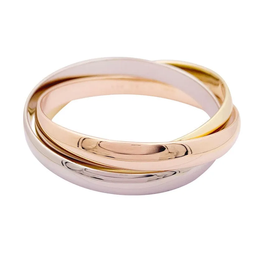 Bracelet Cartier, "Trinity", 3 ors. sold by 58 Facettes product image thumbnail 3