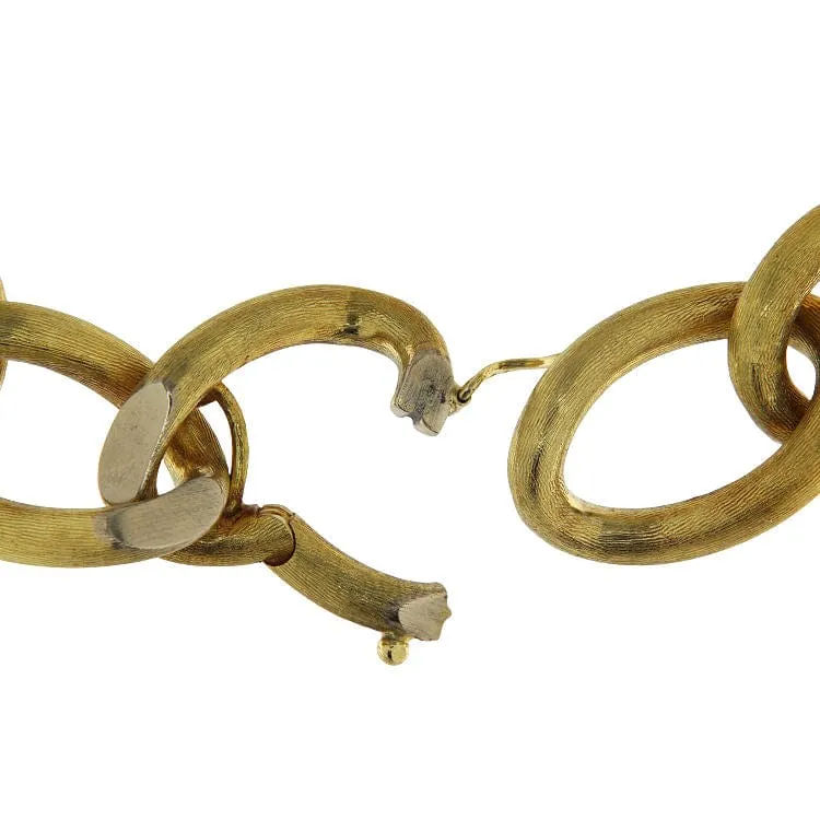 Bracelet à maillons en or jaune sold by 58 Facettes product image thumbnail 4