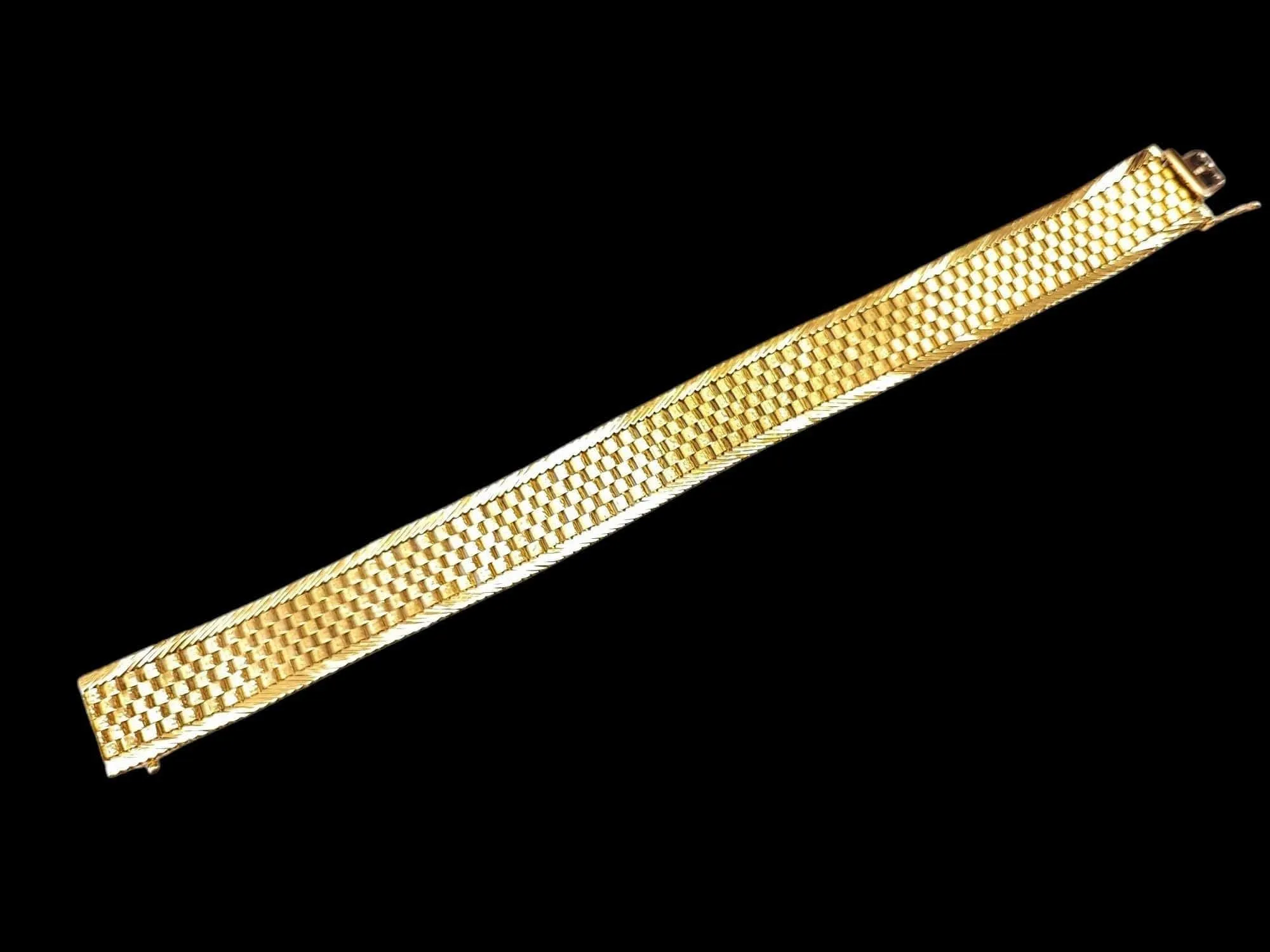 Bracelet ruban plat or jaune sold by 58 Facettes product image thumbnail 3