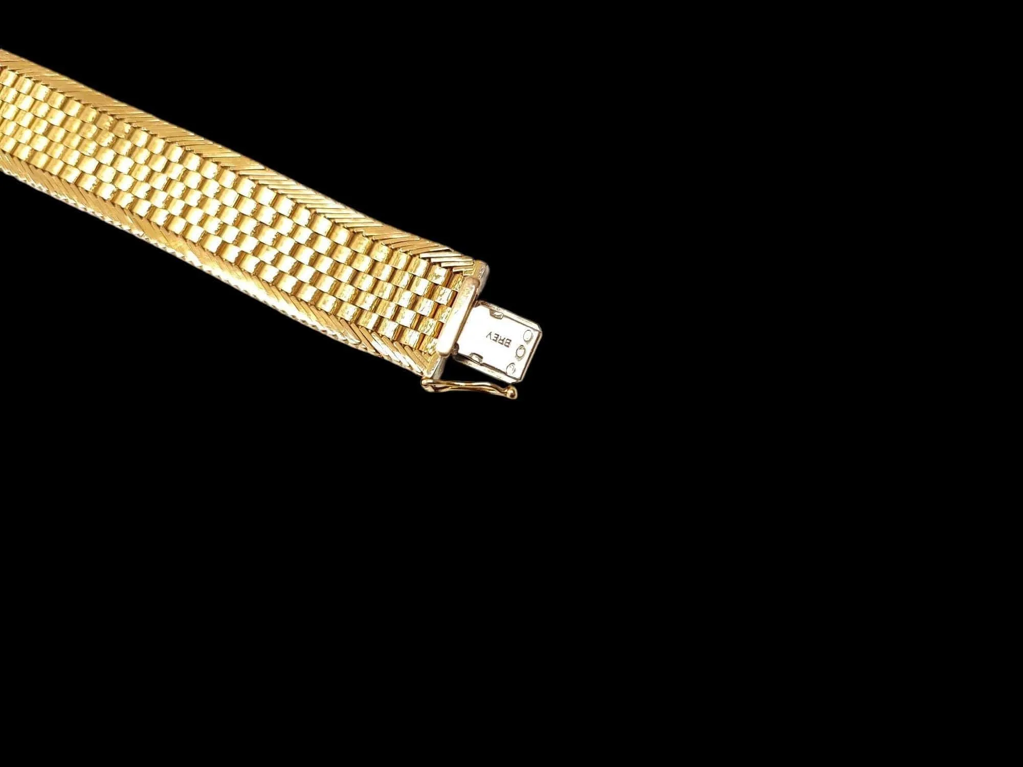 Bracelet ruban plat or jaune sold by 58 Facettes product image thumbnail 4