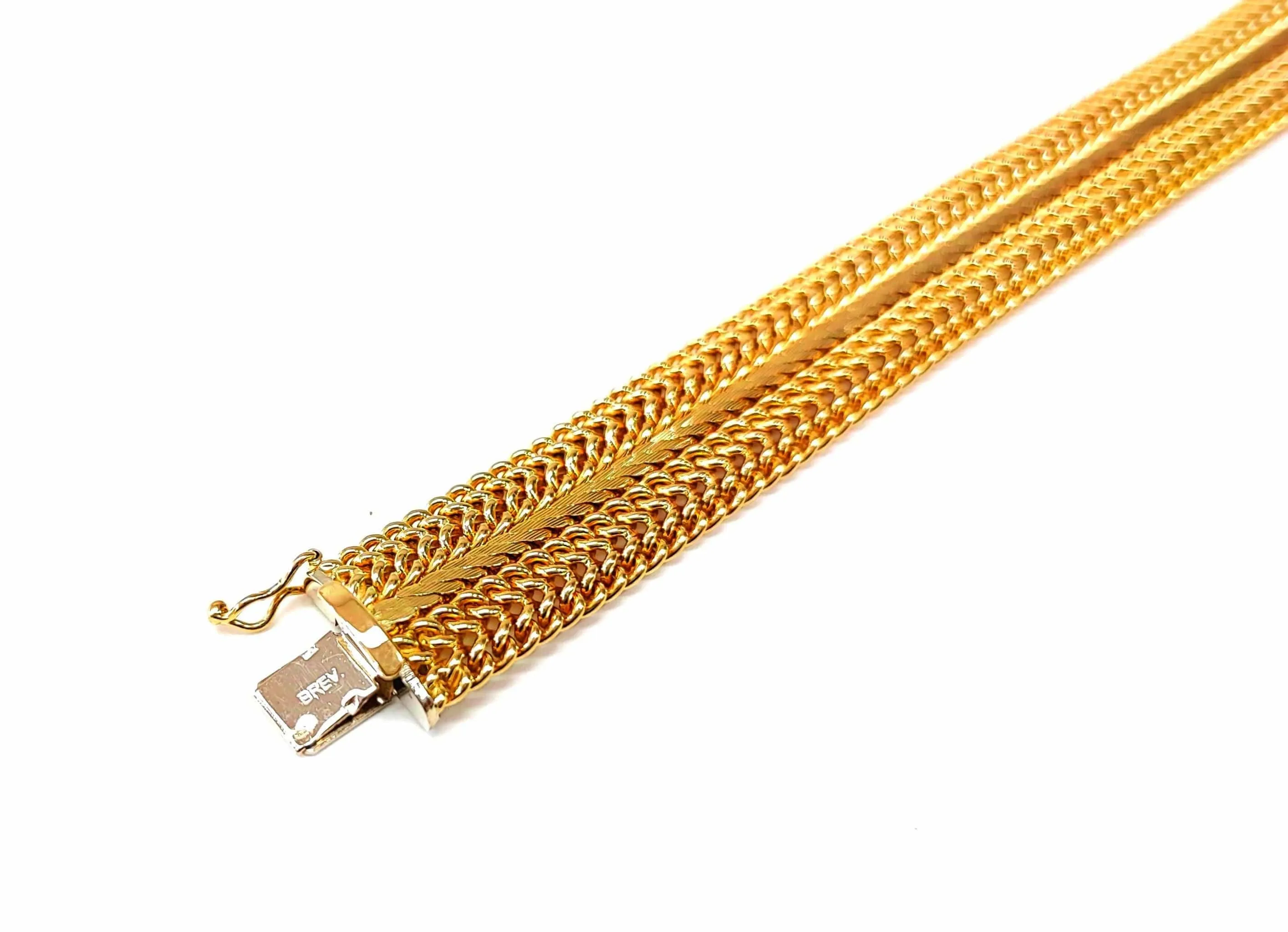 Bracelet ruban en or jaune 18 carats sold by 58 Facettes