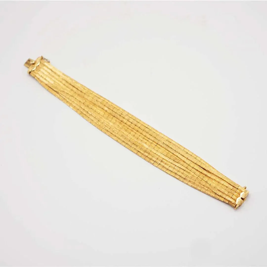 Bracelet multi-rangs en or sold by 58 Facettes product image thumbnail 3
