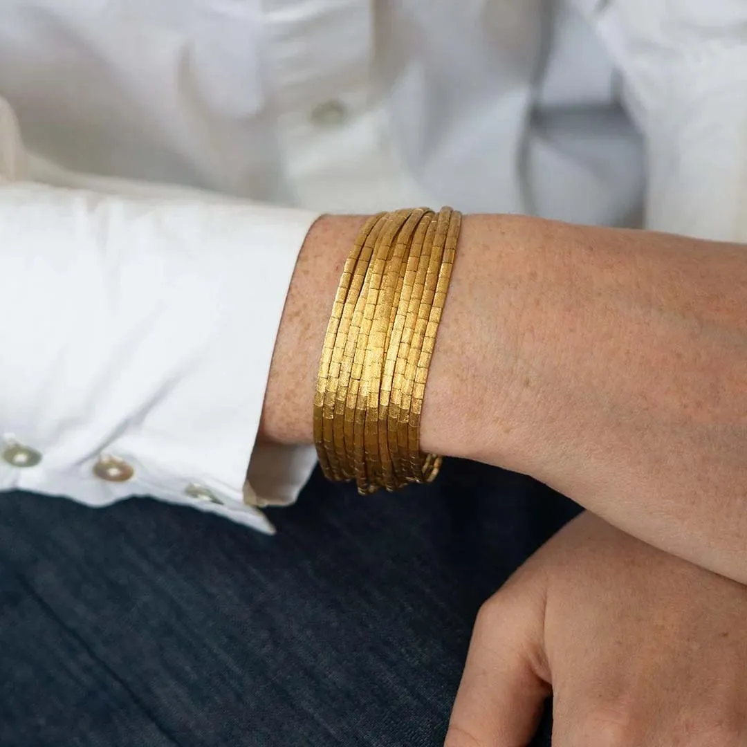 Bracelet multi-rangs en or sold by 58 Facettes product image thumbnail 2