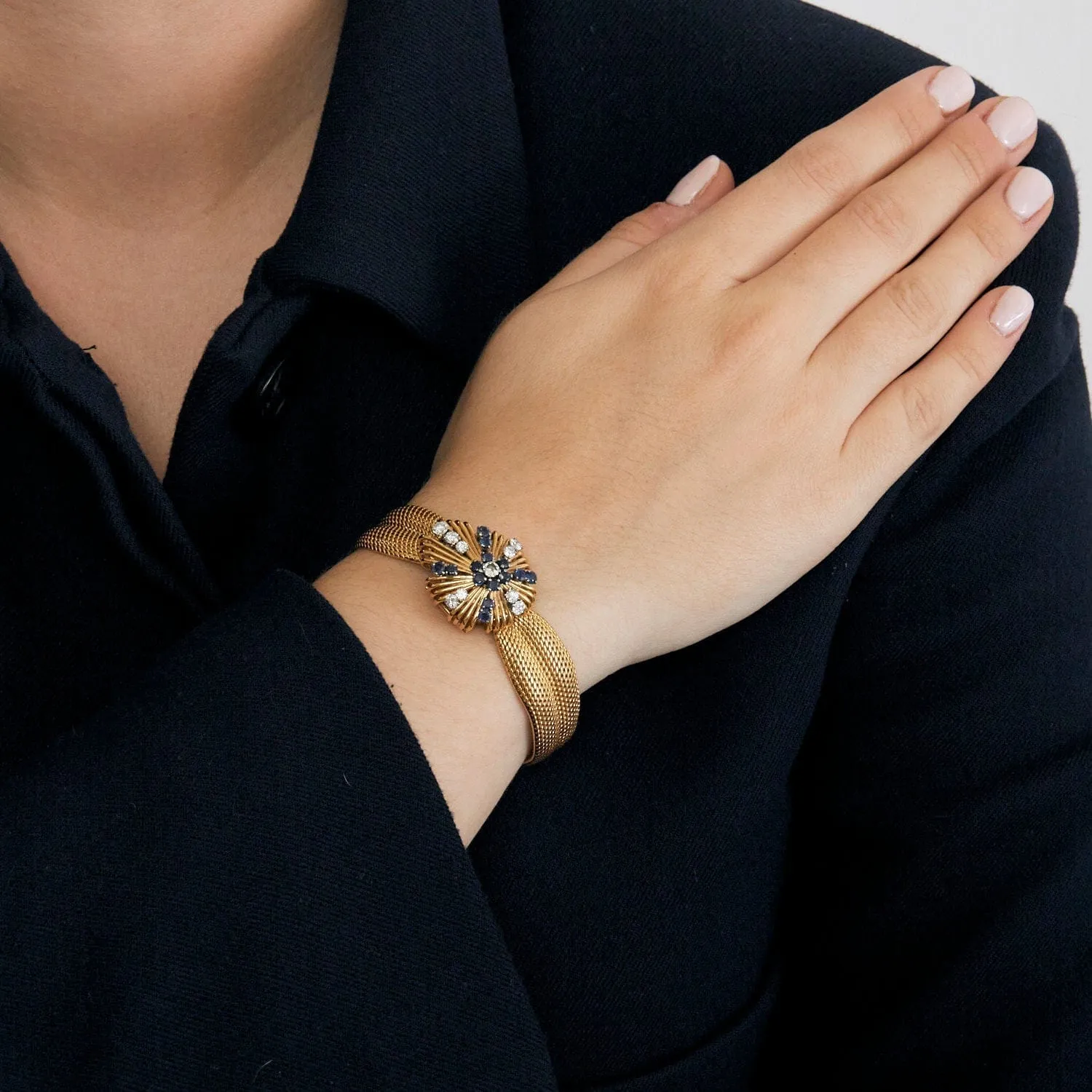 Bracelet Montre or jaune sold by 58 Facettes product image thumbnail 3