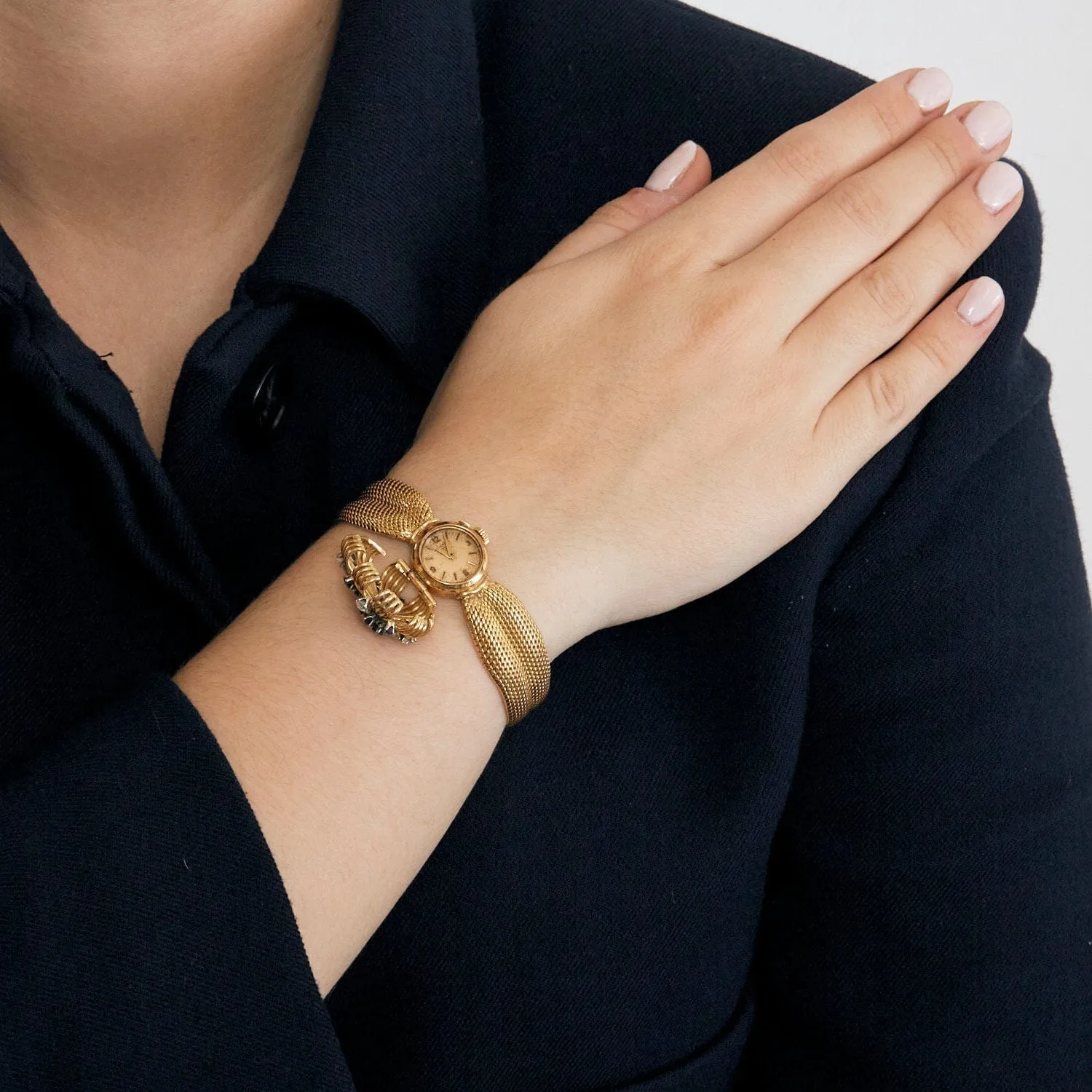 Bracelet Montre or jaune sold by 58 Facettes product image thumbnail 2