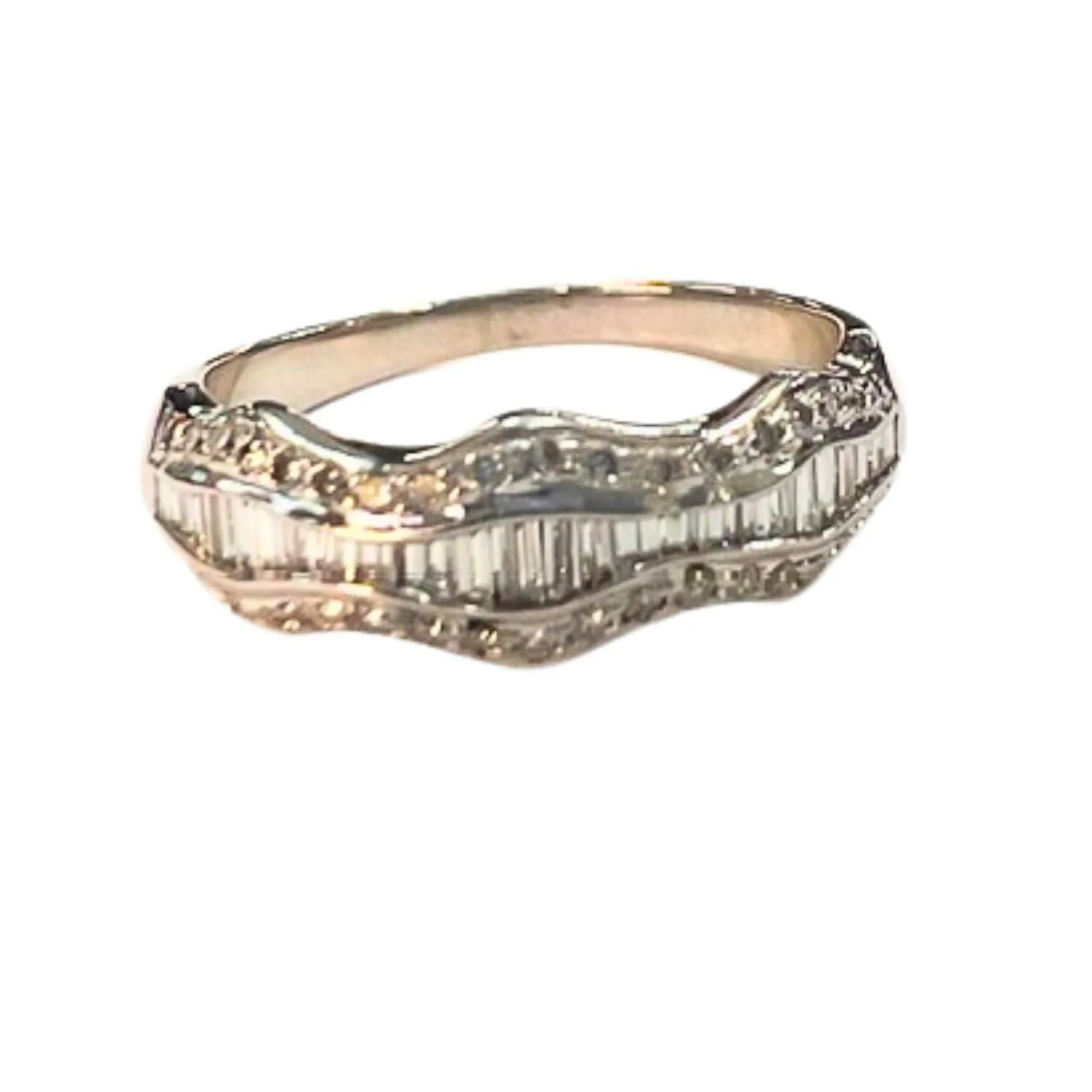 Bague contemporaine du XXe siècle en or 18 kt et diamants sold by 58 Facettes