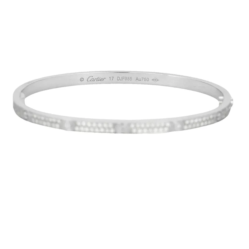 Cartier - Bracelet Love Or Blanc Diamants sold by 58 Facettes