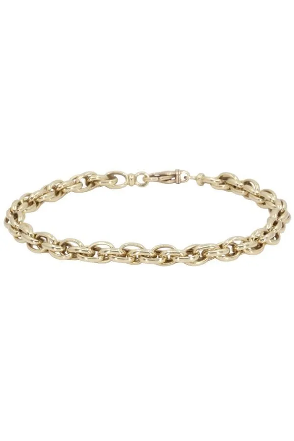 Bracelet maille torsadée sold by 58 Facettes