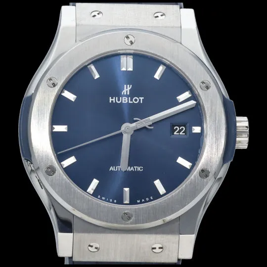 Hublot Montre Classic Fusion 42 Blue sold by 58 Facettes