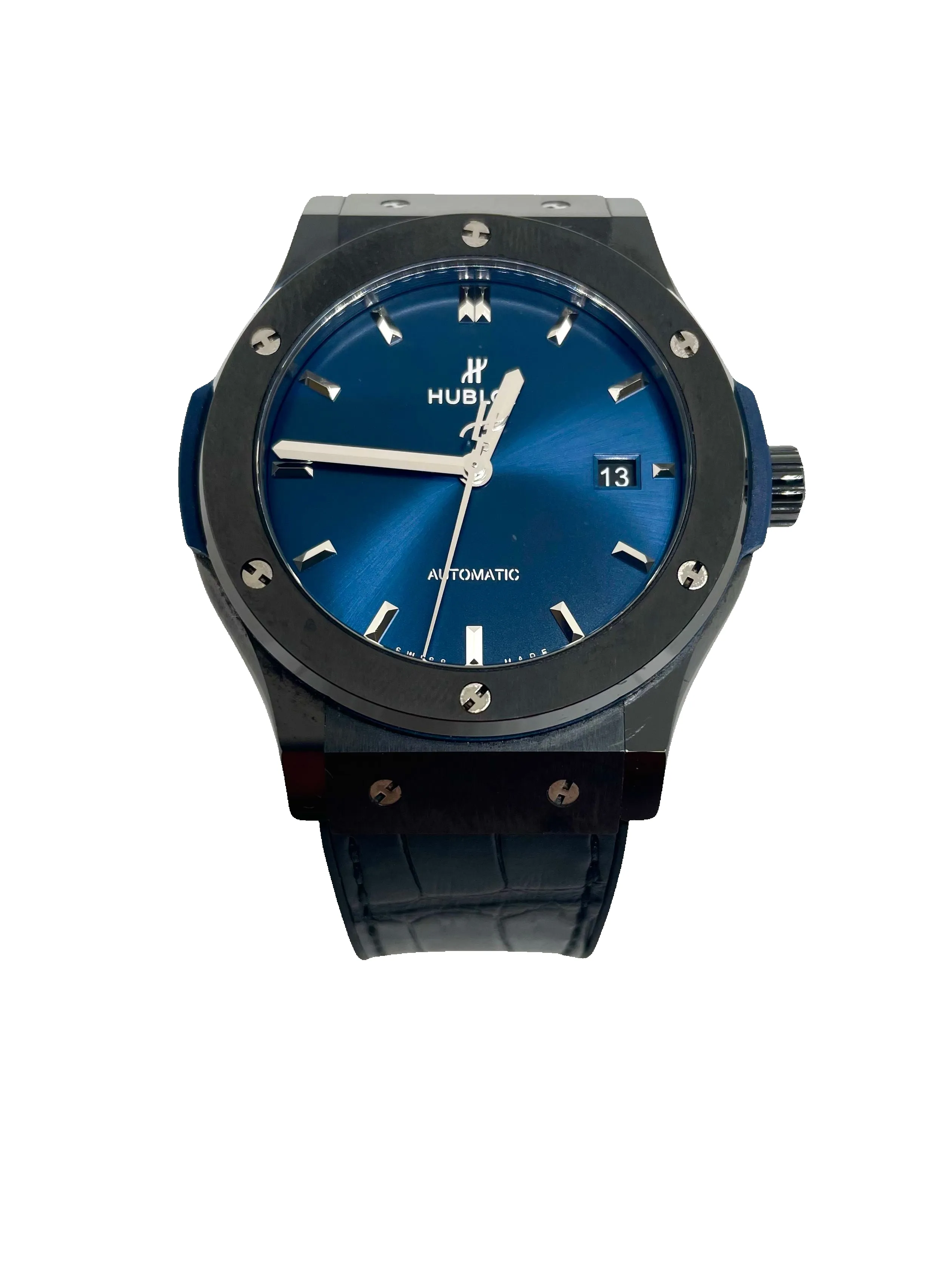 HUBLOT - Classic fusion ceramic blue sold by 58 Facettes