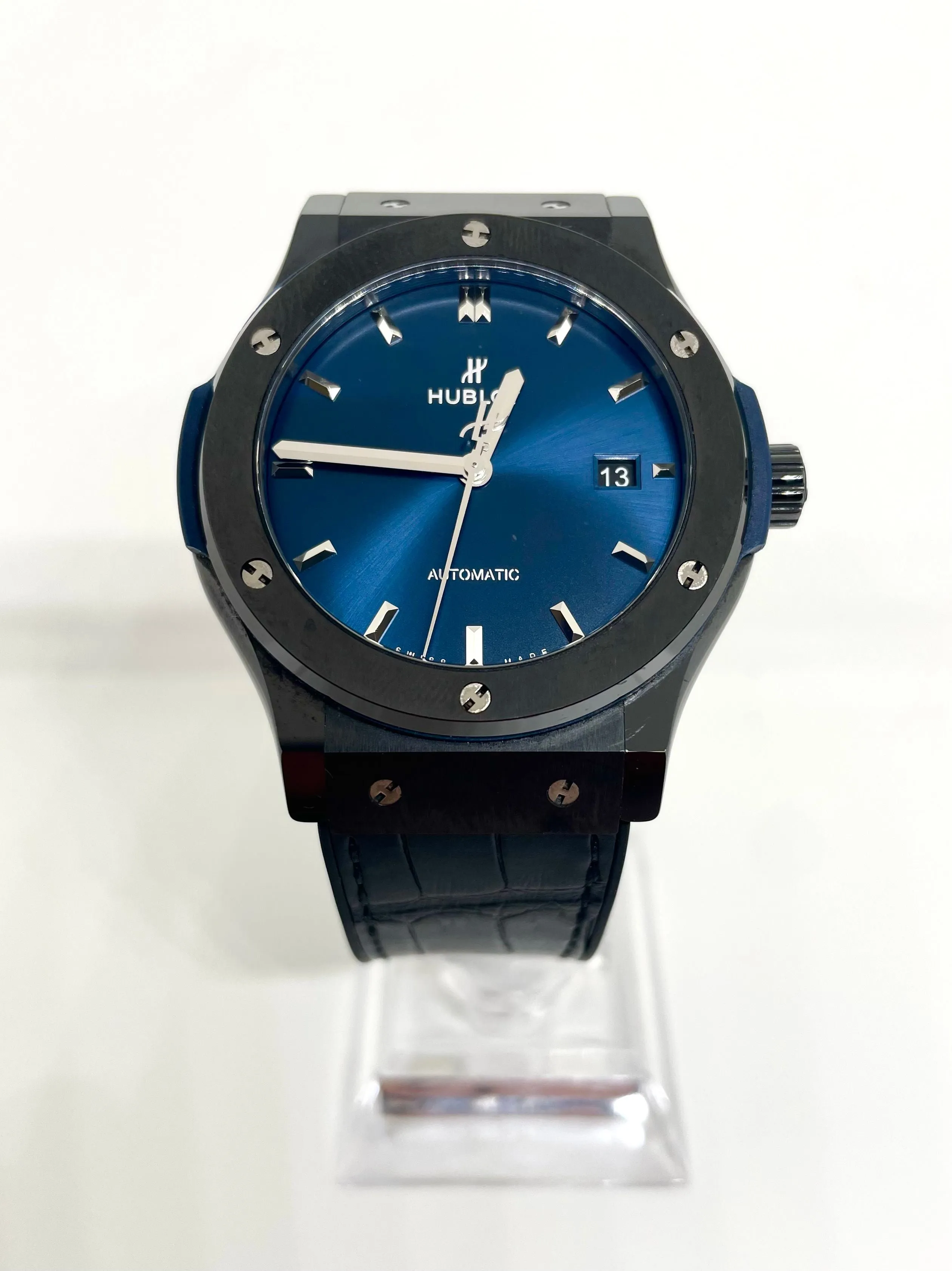 HUBLOT - Classic fusion ceramic blue sold by 58 Facettes product image thumbnail 2